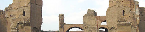 caracalla’s baths tour   